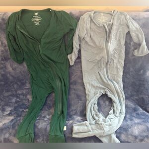Dreamland baby bamboo pajama set. 2 pieces, 18-24 month. Greens